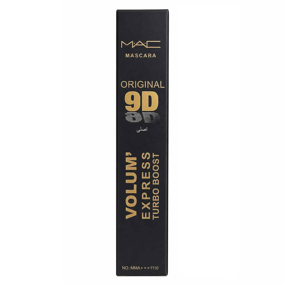 ریمل گیاهی مک 9D اورجینال مشکی