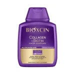 شامپو بیوکسین BIOXCIN مدل Collagen & Biotin حاوی سیر سیاه حجم 300 میل