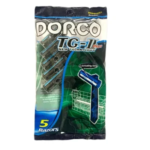 خود تراش DORCO مدل TG-II Plus بسته 5 عددی