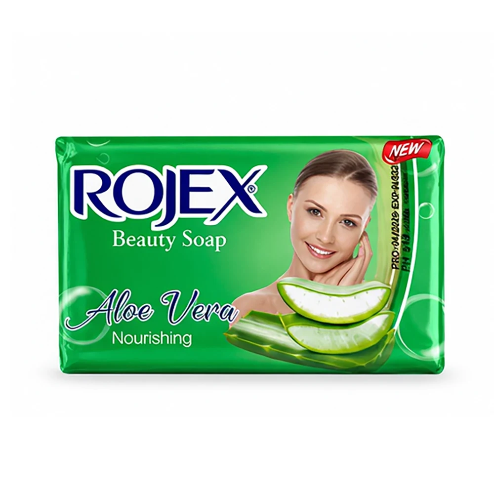 صابون حمام آلوئه ورا روژکس ترکیه Rojex بسته 6 عددی