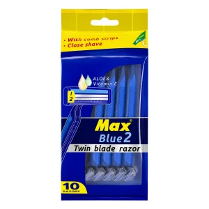 ژیلت Max Blue 2 بسته 10 عددی