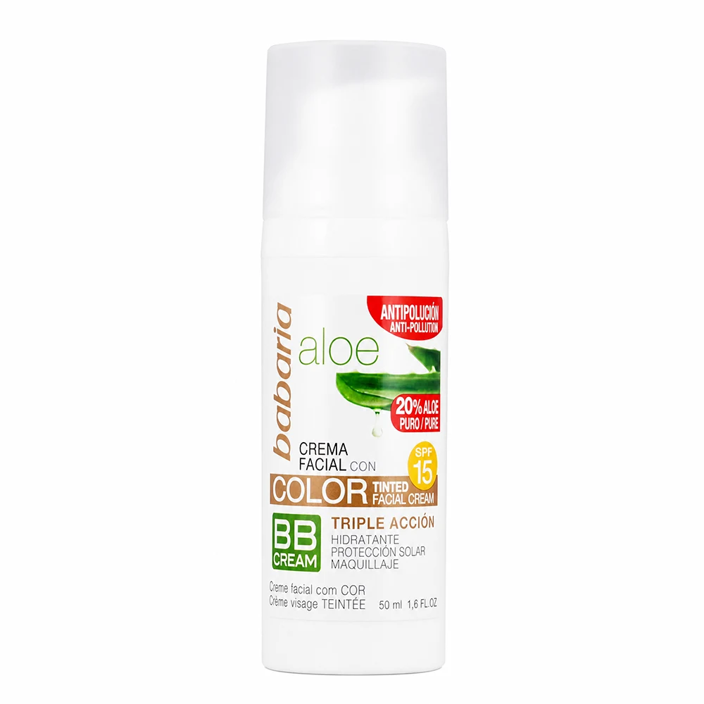 بی بی کرم آلوئه ورا باباریا با SPF15 حجم 50 میلیلیتر