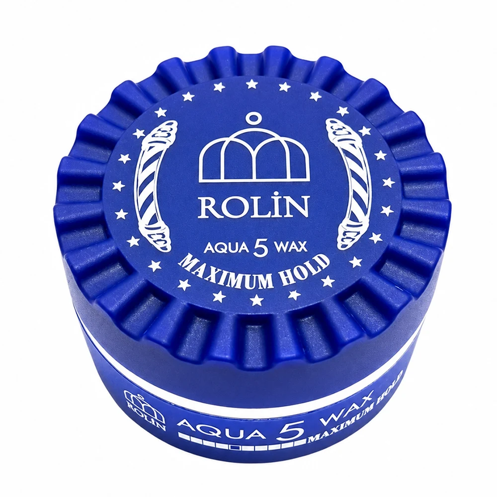 واکس مو رولین مدل AQUA 5 رنگ آبی حجم 150 میلی لیتر