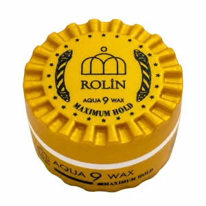 واکس مو رولین مدل AQUA 9 رنگ زرد حجم 150 میلی لیتر